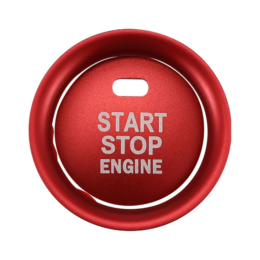 2Pc Set Keyless Engine Push Start Button & Surrounding Decoration Ring For 3 6 Cx-3 Cx-5 Cx-9 Mx-5 With Push Start Engine Feature 4714075862048