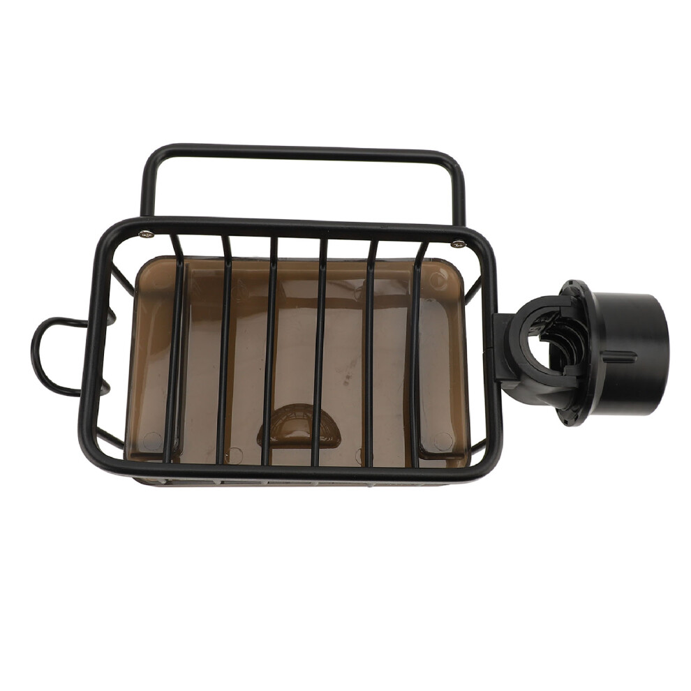 Multifunctional Faucet Sponge Holder Sink Caddy Organizer Black 9301384821474