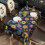 Floral Polyester Rectangle Tablecloth 60x102 in 2