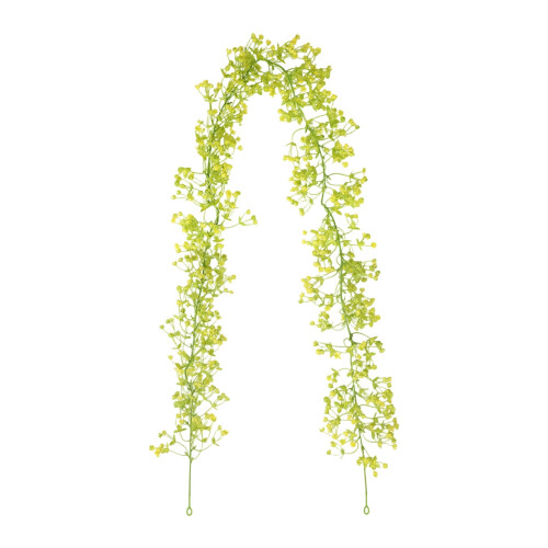 Yellow Artificial Rattan Garland 68.9 in 1