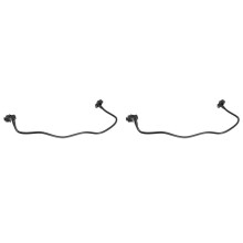 2X Ausgleichs BehäLter Rohr KüHler Entgasung Wasser Rohr 1323A5 für C1 C2 C4 DS4 für 307 307CC 308 408