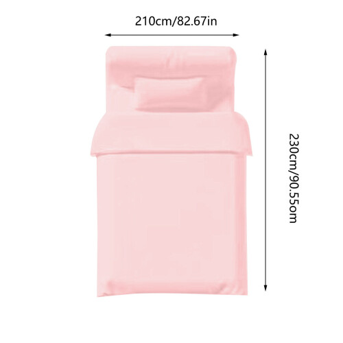 Queen Size Sheet Disposable Thickened Bed Sheet Double Size Portable For Hotel Trip 2