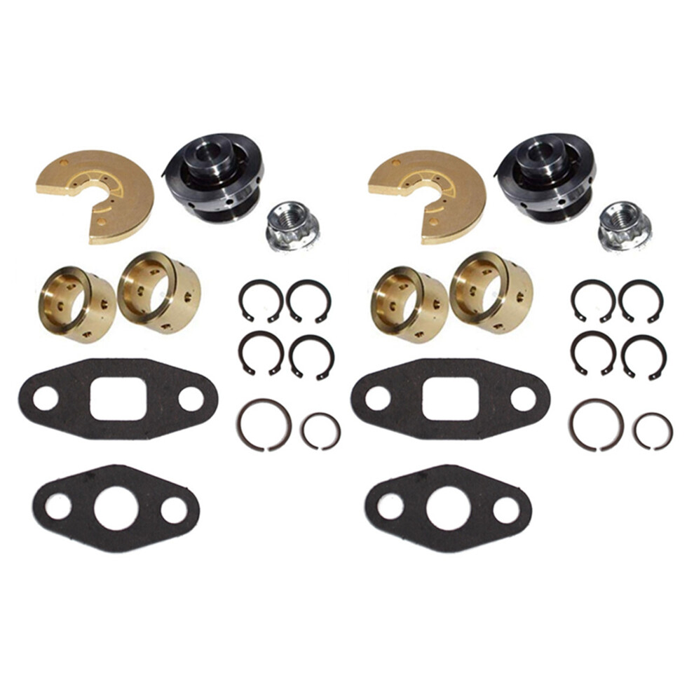 2X Turbo Charger Repair Rebuild Kit 468139-0000 For Garrett T3 T4 Tb03 Ta31 T04b T04e Tbp4 4712300547784