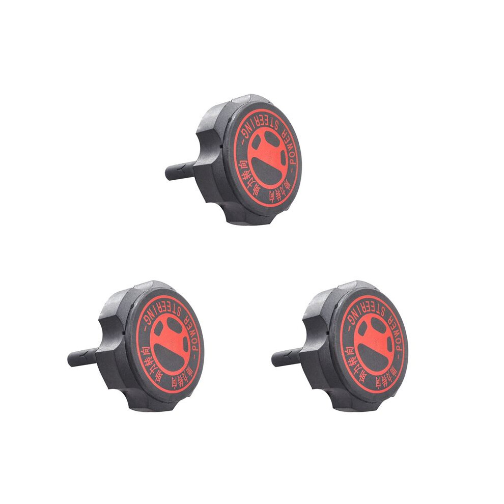 3X Car Hydraulic Reservoir Cap Steering Machine Power Oil Lid 4009P6 For 206 207 301 307 408 C2 4712553232925
