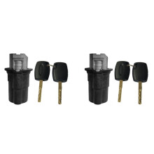 2X Auto Hood Bonnet Lock Reparatieset met 2 Sleutels 1926225 voor Transit MK8/ Transit Custom 2014-2019