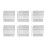 Stemball Swage and Invisible Hex  Threaded Stud Tension End Fitting Terminal Combination Pack 60 Pairs 1