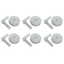 6X Bouchon de RéServoir de RéCupéRation de Liquide de Refroidissement Moteur avec Joint pour 19102PM5A00 + 19106RNAA00
