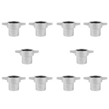 10X Water Pumps Fittings 2 Inch Aluminum Pipe Connecting Wrench with Rubber Gasket Pump Connector Pipe Fitting