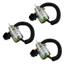 3X Stop Spegnimento Solenoide di Spegnimento per Motore Sostituisce Thermo King 41-6383