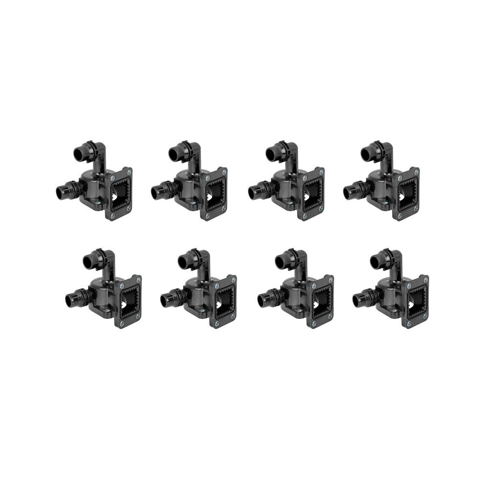 8X Thermostat Assembly Thermostat For - E90 E91 E93 E92 316I 318I 320I 323I 325I 328I 330I 335I 11517572859 Black 6033286412742