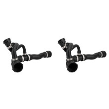 2X GóRny PrzewóD Płynu Chłodzącego Chłodnicy do E60 525I 530I 2004-2005 17127519255