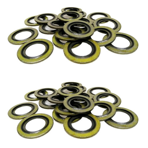 40PCS Engine Oil Drain Plug Gasket 016393/016454 for  ,,,,,,,,