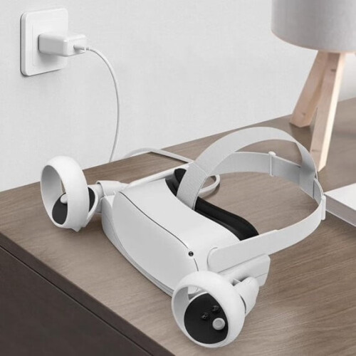 Βάση φόρτισης για Oculus Quest2, Βάση φόρτισης τοίχου για Oculus Quest2 με ένδειξη LED θύρας 1