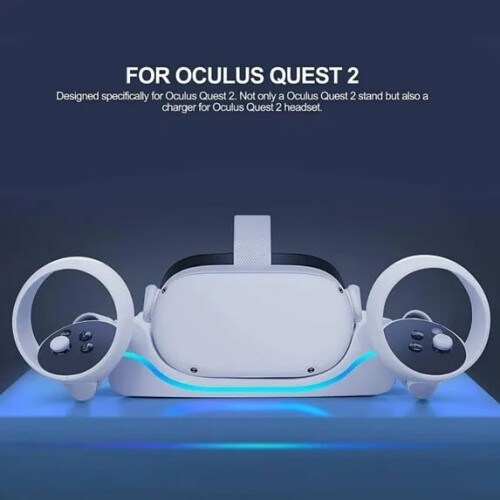 Βάση φόρτισης για Oculus Quest2, Βάση φόρτισης τοίχου για Oculus Quest2 με ένδειξη LED θύρας 2