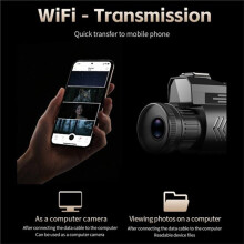 D12 4K Digital Night Vision Monocular 28X Infrared Night Vision Goggles 68MP Digital Zoom Day Night Macro Wifi Telescope