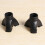 2X Walking Stick End Tripod CANE TIP Self Standing Rubber NON-SLIP End Bottom 7