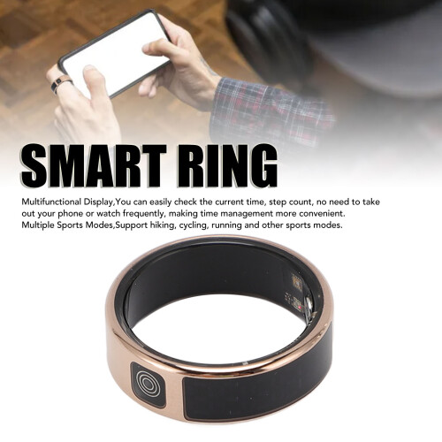 Smart Ring Modèle 9, Acier inoxydable 18mAh +200mAh 1