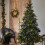 Flocked Christmas Balls Brown Plastic 24PCS 4