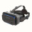 Óculos de realidade virtual alimentados por USB para smartphones de até 7 polegadas, ajustáveis e leves – compatíveis com Android/iOS – jogos 3