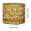 Gold Iron Geometric Candlestick Holder 1 Pack 3