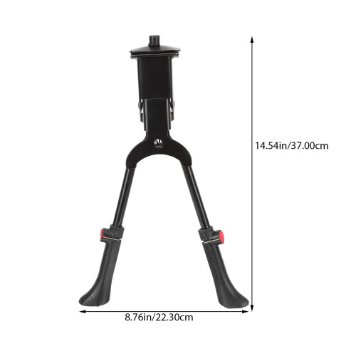 Bicycle Kickstand Black 37 x 22.3 cm 1