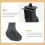 Bicycle Kickstand Black 37 x 22.3 cm 8