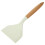 White Silicone Pancake Spatula with Wooden Handle 4