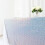 Sequin Rectangular Tablecloth 90 x 132 in Iridescent Blue 4
