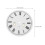 Metal Roman Numeral Clock Dial 21cm 2