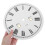 Metal Roman Numeral Clock Dial 21cm 3