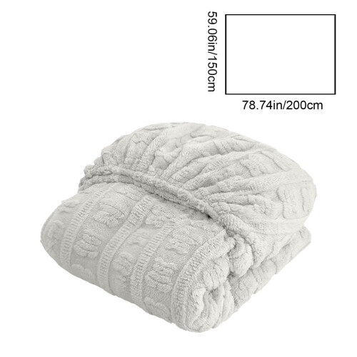 Milk Velvet Thermal Mattress Protector Gray Full Size 2