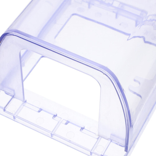 Transparent Socket Protector for Bathroom with Reliable Waterproof Performance Easy Installation on 2