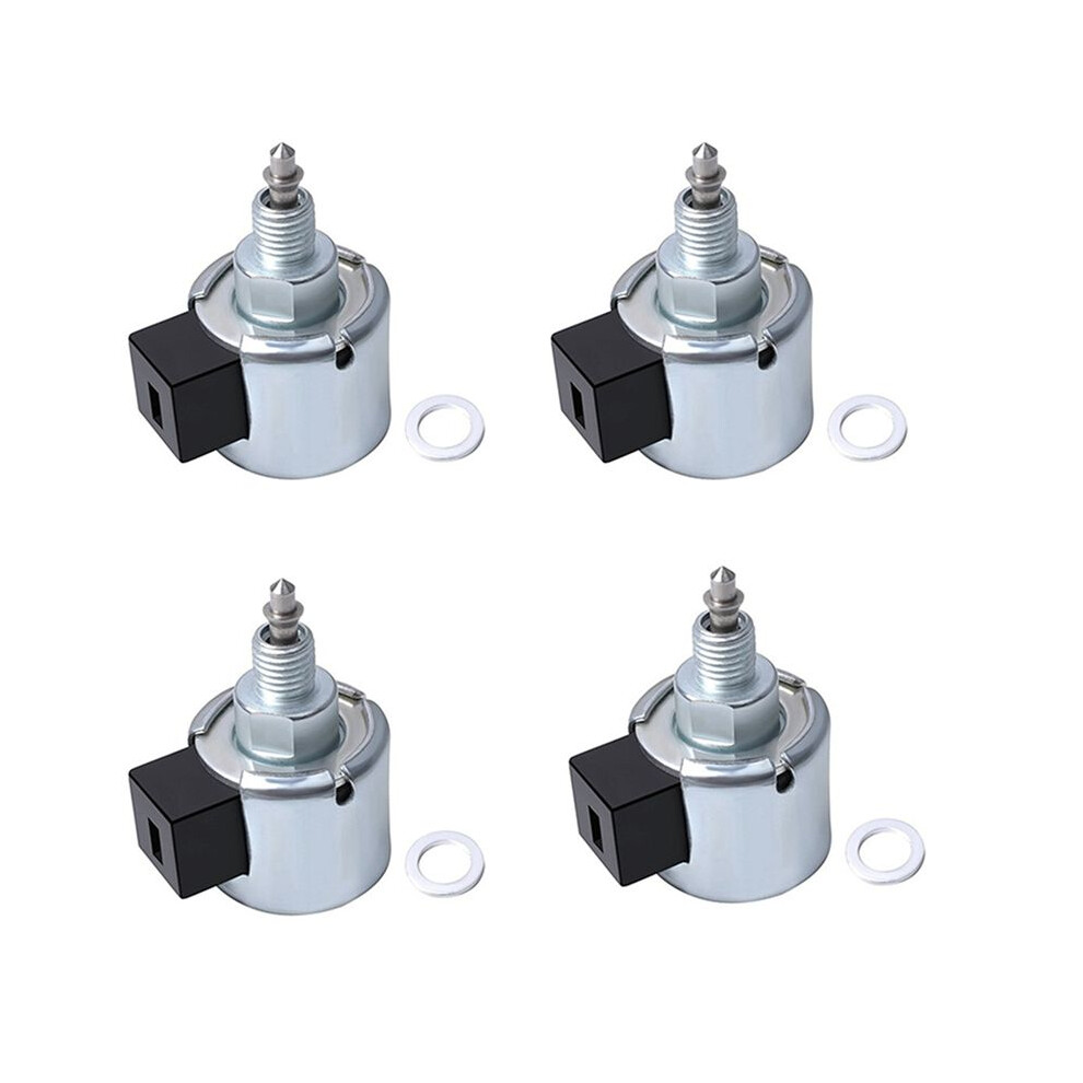 4X 846639 Fuel Shut-Off Solenoid Valve, Suitable For Briggs And Stratton Lawn Garden Equipment Engines 6133053021464