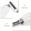 Extensor de casquillo ajustable E27 – Blanco, paquete de 2 3