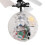 Farveinduktionsflyvebold – ABS-plastik, 15,5 cm 4