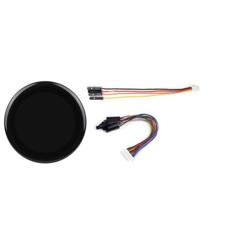 For Raspberry Pi  2 RP2350B 2.1-Inch LCD Round Touch Display QMI8658 Curved Surface 1