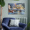 Christmas Canvas Wall Art Unframed 18x12 in 2