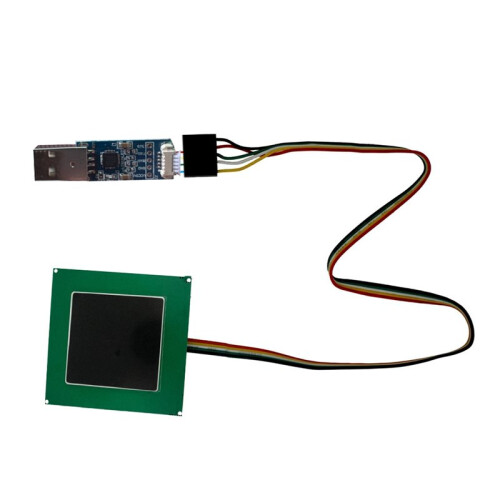 YRM100 TTL UHF RFID Reader Module with ESP32 Interface Integrated RFID Antenna 80x120mm 1
