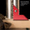 Équerre de menuisier en aluminium rouge 45/90 6