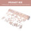 Rose Gold Mesh Table Runner 179.6 x 11.4 cm 3
