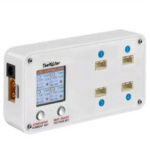 For Toothstor'S 2S Drone Battery Charger Supports BT3.0 and XH2.54. 4 Port 2S Balance Charger with Storage Mode