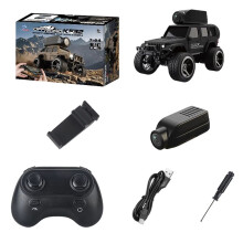 1/64 RC Climbing Car with LED Light HD Camera Radio Remote Control Cars Alloy Vehicle Speed Car Toy for Kids A