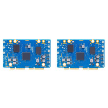 2X for Banana Pi BPI-R4-NIC-BE14 Wifi7 Module for BPI-R4 MediaTek MT7995AV Chipset 2 PCIe 3.0 Interface,2-