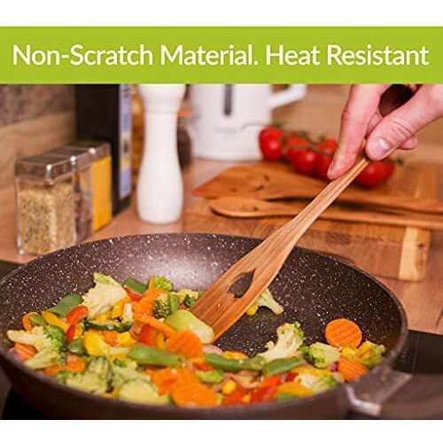 MFC Cherry Wood Spurtle Set 5-Piece 11.8 in 1