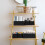 Woven Storage Baskets Set 6 Pack Black 3