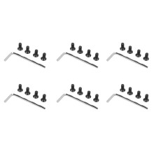 24 Stücke Roller Lenker Front Gabel Rohr Schrauben mit Sechskant Griff Ersatz Teile Kits für M365 Es2 Zubehör