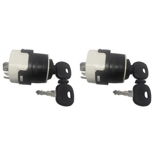 2X 7 Pins  Ignition  with Two 16403 Keys 0009730212 for  Forklift