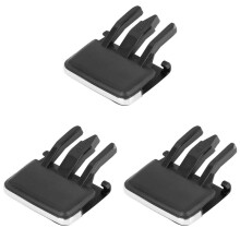 3X Front Center Air Vent Outlet Tab Clips, AC Vent Adjustment Buckle Repair Kit for 2009-2013