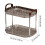 Badkamerorganizer, transparant, met 2 planken 3