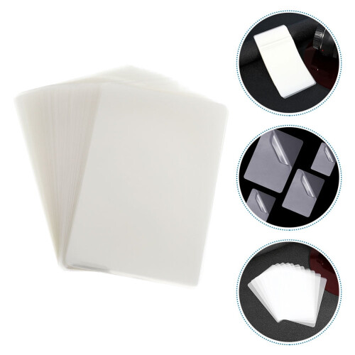 LEDMOMO Thermal Pouches Laminating Sheets Beige Plastic 100Pack 2